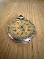 Antiek Zwitsers Zakhorloge Remontoir Cylindre 6 Rubis, Ophalen of Verzenden