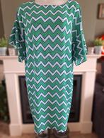 La Fee Maraboutee groen blauw viscose jurk 40 gratis verz NL, Maat 38/40 (M), La Fee Maraboutee, Verzenden, Zo goed als nieuw