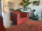Design on stock fauteuil (s) model blizz leer, Ophalen, Gebruikt, 75 tot 100 cm, Leer
