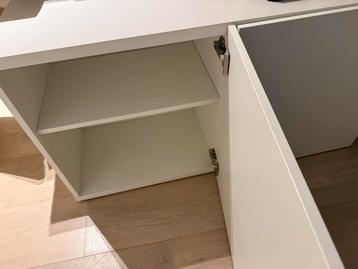 Besta kasten ikea wit