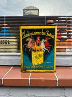 Vintage Yacco Olieblik paarden, Verzamelen, Gebruikt, Gebruiksvoorwerp, ., Ophalen of Verzenden