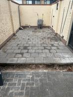 18m2 Tegels 30x30x6 + 15cm Wit Zand, Ophalen, Gebruikt, 10 m² of meer, Beton