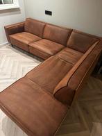 Mooie lederen hoekbank - ZGAN!, Huis en Inrichting, Ophalen, 250 tot 300 cm, 100 tot 125 cm, Hoekbank