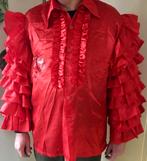 Carnavalsblouse rood, Ophalen of Verzenden, Zo goed als nieuw, Carnaval