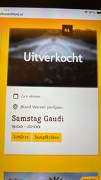 1 kaart Zaterdag Brand Weizen Sittard Oktoberfest, Tickets en Kaartjes, Evenementen en Festivals, Eén persoon