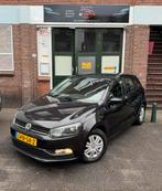 Volkswagen Polo 1.0 MPI 55KW 2017 Airco/Nwe APK, Stof, 74 pk, Zwart, Zwart