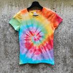 Regenboog spiral tie dye zomer festival t-shirt maat XS, Kleding | Dames, Spiral Creaties, Nieuw, Maat 34 (XS) of kleiner, Ophalen of Verzenden