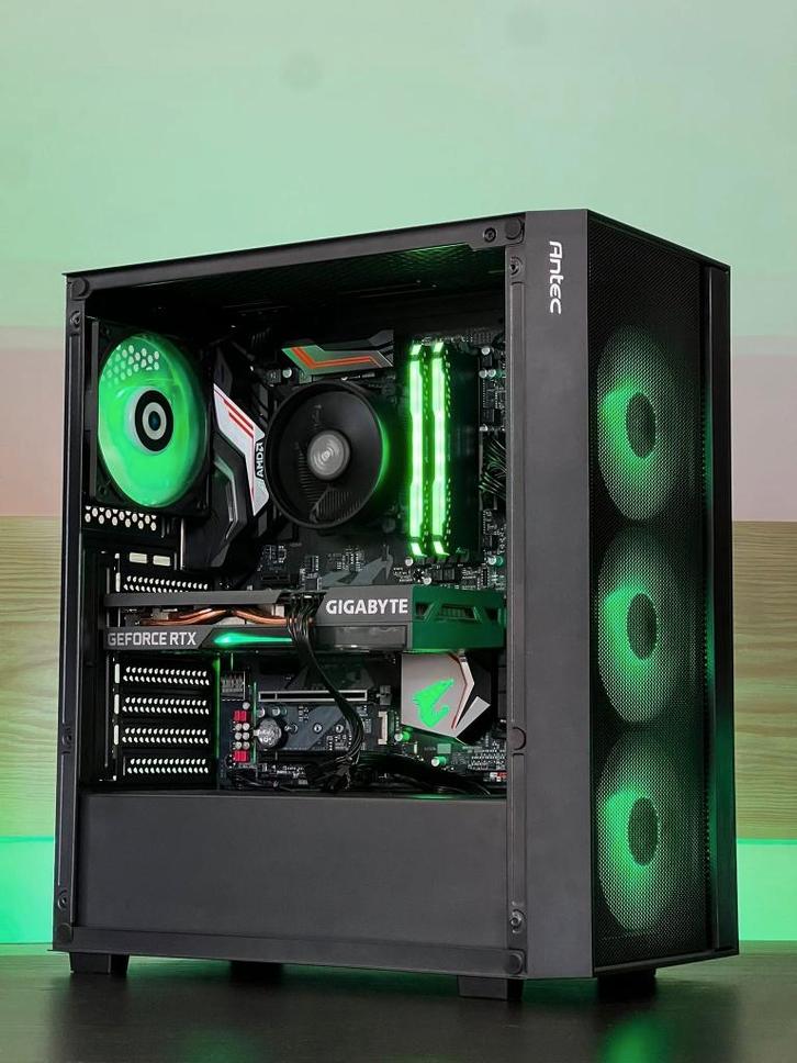 Game PC - Ryzen 5 5600X, RTX 3060 12GB, 16GB RAM, 1TB, Computers en Software, Desktop Pc's, Zo goed als nieuw, 3 tot 4 Ghz, HDD