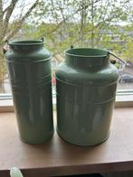 Ikea socker melkbus vazen groen, Ophalen, Minder dan 50 cm, Groen, Glas