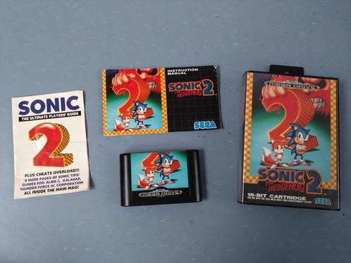 Sonic the Hedgehog 2 II Sega MegaDrive CIB Game, Spelcomputers en Games, Games | Sega, Gebruikt, Mega Drive, Ophalen of Verzenden