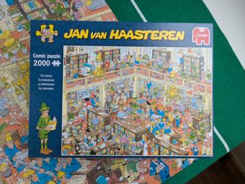 Jan van Haasteren - De bibliotheek - 2000st beschikbaar voor biedingen