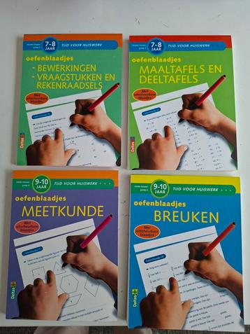 Deltas Oefenboeken Rekenen, Meetkunde, Breuken beschikbaar voor biedingen