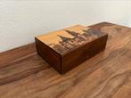 Houten kistje, Huis en Inrichting, Woonaccessoires | Kisten, Minder dan 50 cm, Minder dan 50 cm, Ophalen of Verzenden, Zo goed als nieuw