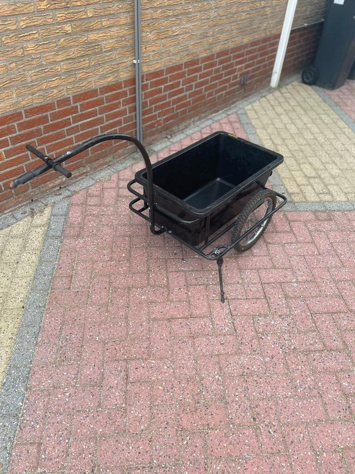 Fiets / Vis Kar, Fietsen en Brommers, Fietsaccessoires | Aanhangers en Karren, Zo goed als nieuw, Bagagekar, 80 kg of meer, Ophalen