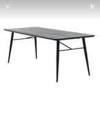 Jysk eettafel zwart eiken opknapper werktafel tuin GRATIS, Huis en Inrichting, Tafels | Eettafels, Ophalen, Gebruikt, Vijf personen of meer