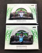 2 kaarten Alpine RB Topps Eccellenza 2024 Parallels /99, Ophalen of Verzenden, Nieuw, Meerdere plaatjes