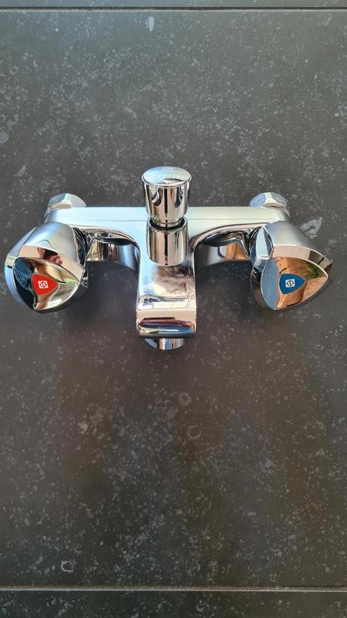 Chrome Bad/Douche Kraan - Zo Goed Als Nieuw!, Doe-het-zelf en Verbouw, Sanitair, Zo goed als nieuw, Bad, Chroom, Ophalen