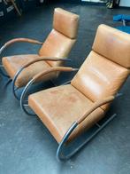 Design stoelen Label Speedster, Huis en Inrichting, Fauteuils, Ophalen, Gebruikt, 75 tot 100 cm, Metaal