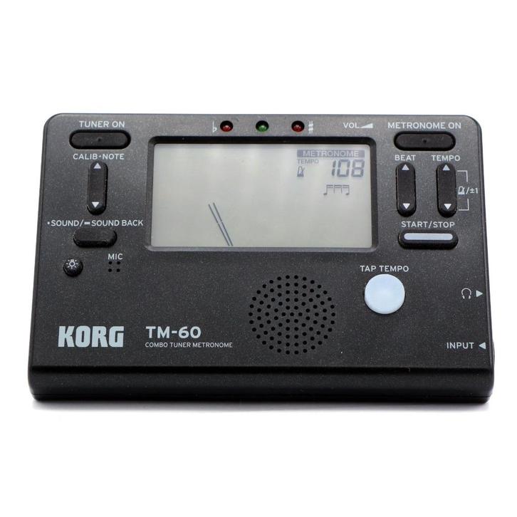 Korg TM-60 COMBO TUNER METRONOME, Muziek en Instrumenten, Instrumenten | Toebehoren, Zo goed als nieuw, Ophalen of Verzenden