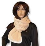 NIEUWE Doorsteeksjaal Optidee beige / wit, Kleding | Dames, Mutsen, Sjaals en Handschoenen, Optidee, Maat 42/44 (L), Nieuw, Ophalen of Verzenden