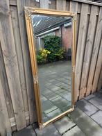 Prachtige gouden barok spiegel (facet geslepen), Ophalen, Zo goed als nieuw, 150 tot 200 cm, Rechthoekig