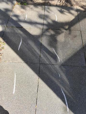 Gezocht: Antraciet 60x60 beton tegels (gratis/kleine prijs) beschikbaar voor biedingen