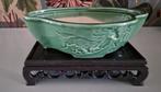 Mooi keramiek bonsaischaaltje, Tuin en Terras, Bloempotten, Rond, Nieuw, Ophalen of Verzenden, Aardewerk