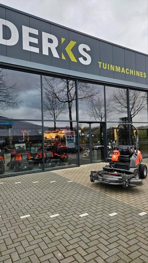 Husqvarna 525D Professionele Frontmaaier Diesel, Tuin en Terras, Zitmaaiers, Gebruikt, 120 cm of meer, Ophalen of Verzenden