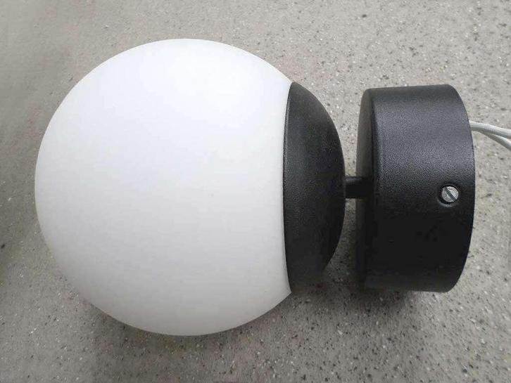 2x Lumidora 73990 bollamp 9W-LED IP44 wandlamp/buitenlamp r8, Tuin en Terras, Buitenverlichting, Nieuw, Wandlamp, IJzer, Minder dan 50 watt