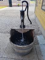 Waterornament met verhoogde kuip en pomp!!, Tuin en Terras, Waterpartijen en Fonteinen, Ophalen, Gebruikt, Overige materialen