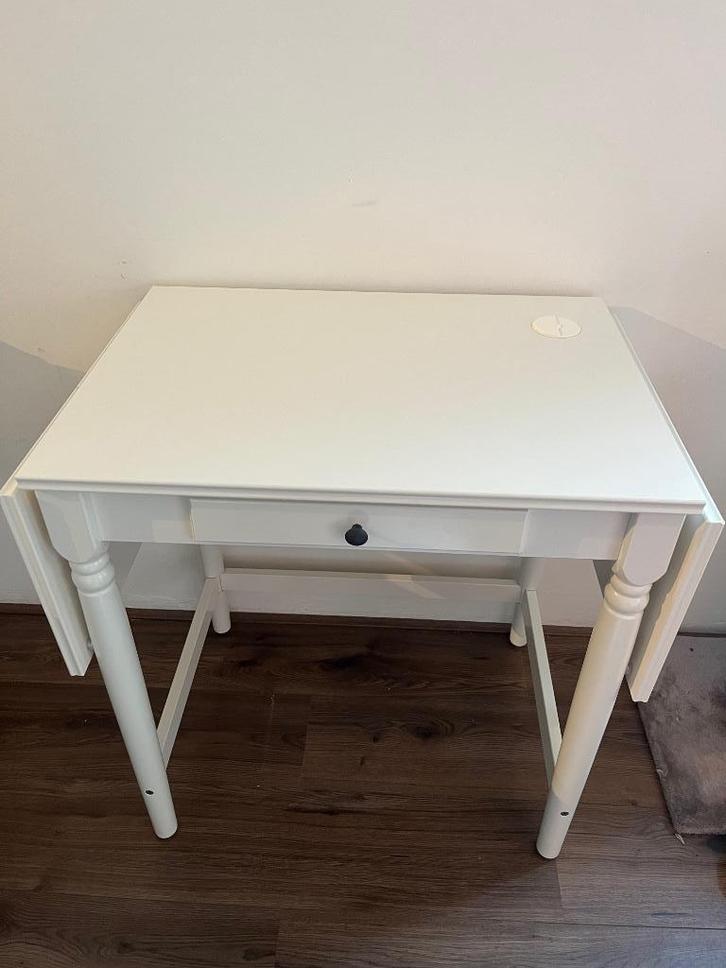 Ikea Ingatorp uitklapbaar bureau, Huis en Inrichting, Bureaus, Gebruikt, Bureau, Ophalen