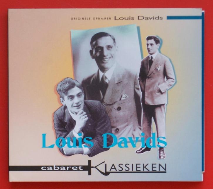 cd Louis Davids cabaret klassieken uit 1999 + De kleine man, Cd's en Dvd's, Cd's | Klassiek, Gebruikt, Vocaal, Modernisme tot heden