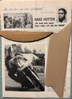 Interview 1972 Hans Hutten NMB, Verzenden, Zo goed als nieuw, Motoren