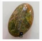 Groene opaal edelsteen handstuk, 154 gram, 8,5 x 5 cm, Nieuw, Ophalen of Verzenden, X, X