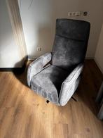 Elektrische Relaxfauteuil / stoel Microleder Grijs - nieuw, Ophalen, 75 tot 100 cm, Zo goed als nieuw, Metaal