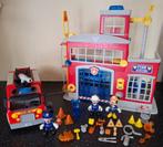 Disney Mickey Mouse brandweerkazerne en brandweerwagen, Ophalen of Verzenden, Mickey Mouse, Zo goed als nieuw, Overige typen