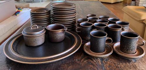 Arabia Ruska Koffieservies, Huis en Inrichting, Keuken | Servies, Zo goed als nieuw, Compleet servies, Overige stijlen, Aardewerk
