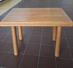 vintage eiken brutalist plantentafel bijzettafel jaren 50,60, Antiek en Kunst, Antiek | Meubels | Tafels, Ophalen of Verzenden