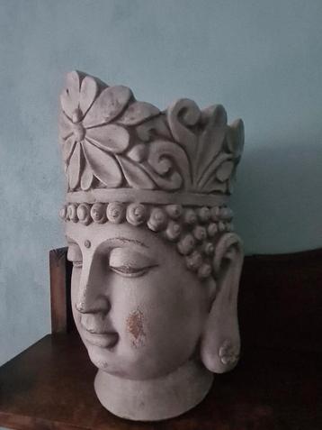 XL Bouddha bloempot beeld 35 cm  beschikbaar voor biedingen