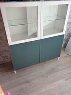 Besta vitrine kast, Ophalen, 50 tot 100 cm, Zo goed als nieuw, Minder dan 100 cm