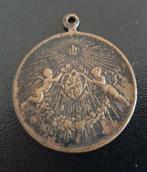 Penning Wilhelmina 1898, Antiek en Kunst, Curiosa en Brocante, Ophalen