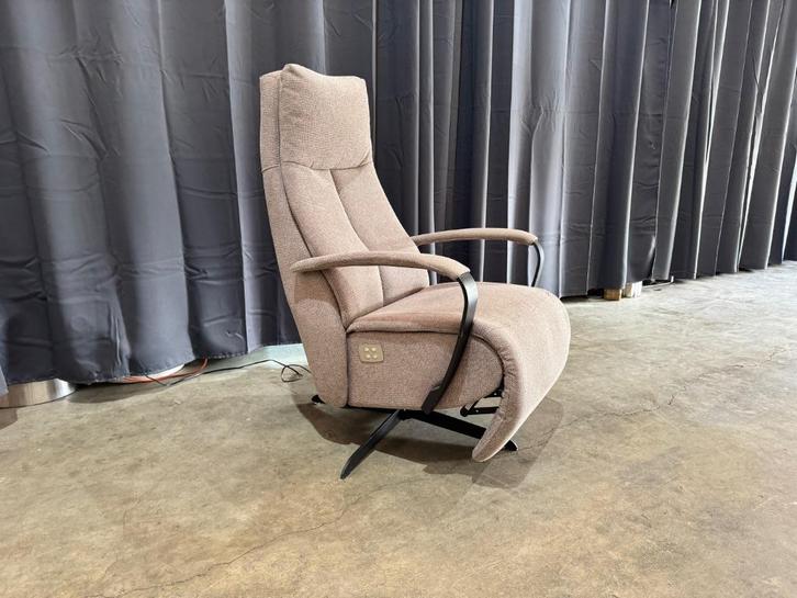 Elektrische relaxfauteuil van Velderhof, Huis en Inrichting, Fauteuils, Zo goed als nieuw, Stof, 50 tot 75 cm, 75 tot 100 cm, Ophalen of Verzenden