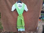 Dirndl set 38 K&K Kaiserjäger linnen  met bloese en schort, Ophalen of Verzenden, Zo goed als nieuw, Maat 38/40 (M), Overige thema's