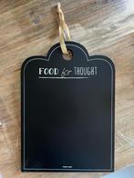 Riviera Maison krijtbord - Food for Thought, Huis en Inrichting, Woonaccessoires | Wanddecoraties, Ophalen, Zo goed als nieuw