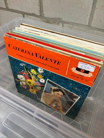 Partij 25x 10 inch vinyl jaren 50-60