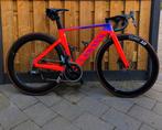 Canyon Aeroad CF SLX 7 Hot Salsa XS powermeter, Fietsen en Brommers, 28 inch, Carbon, 49 tot 53 cm, Zo goed als nieuw