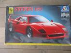 Italeri Ferrari F40, Hobby en Vrije tijd, Modelbouw | Auto's en Voertuigen, Groter dan 1:32, Ophalen of Verzenden, Zo goed als nieuw
