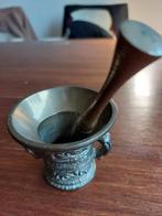 Antieke Medicijn Stamper & Vijzel, Antiek en Kunst, Antiek | Koper en Brons, Ophalen of Verzenden