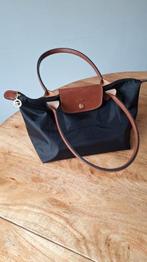 Longchamp Le Pliage, handtas M, zo goed als nieuw, Ophalen of Verzenden, Zo goed als nieuw, Zwart, Handtas