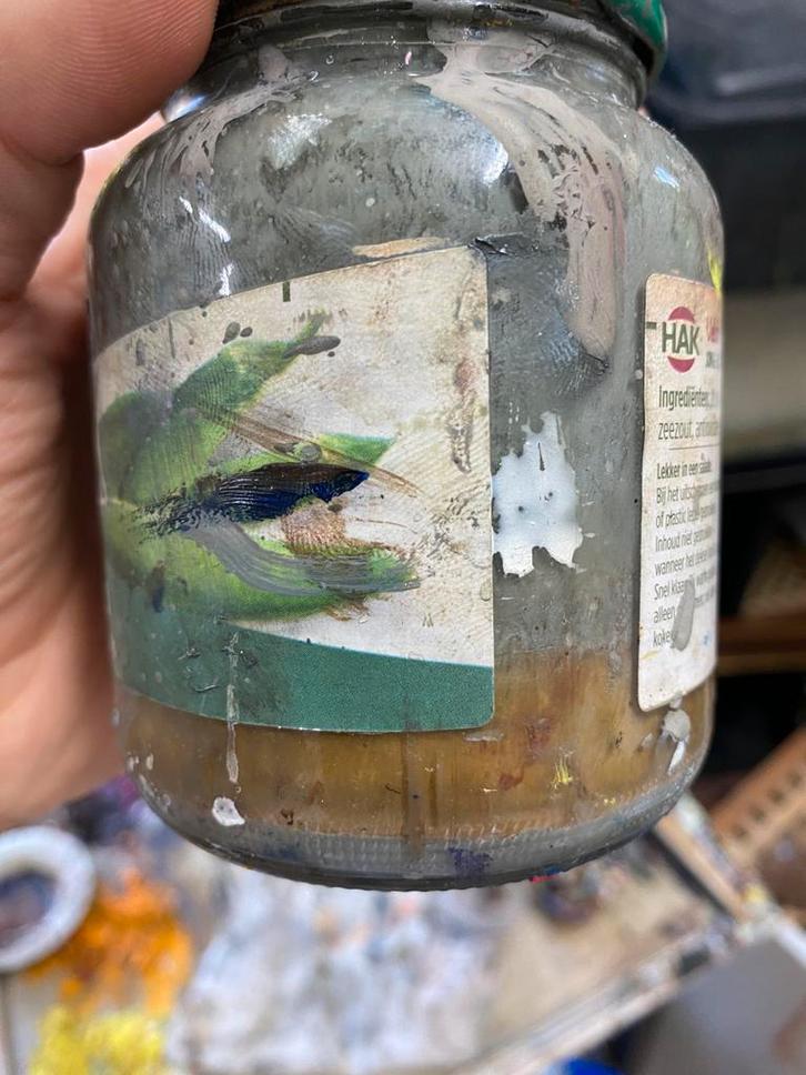 olie verf DRAB GEZOCHT, Hobby en Vrije tijd, Schilderen, Ophalen of Verzenden